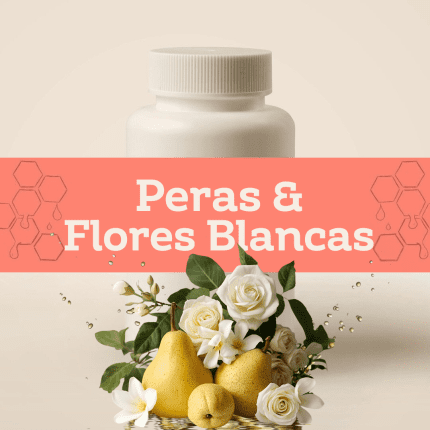 Peras & Flores Blancas E-1168