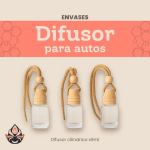 Envase Difusor Auto Cilindrico 9cc